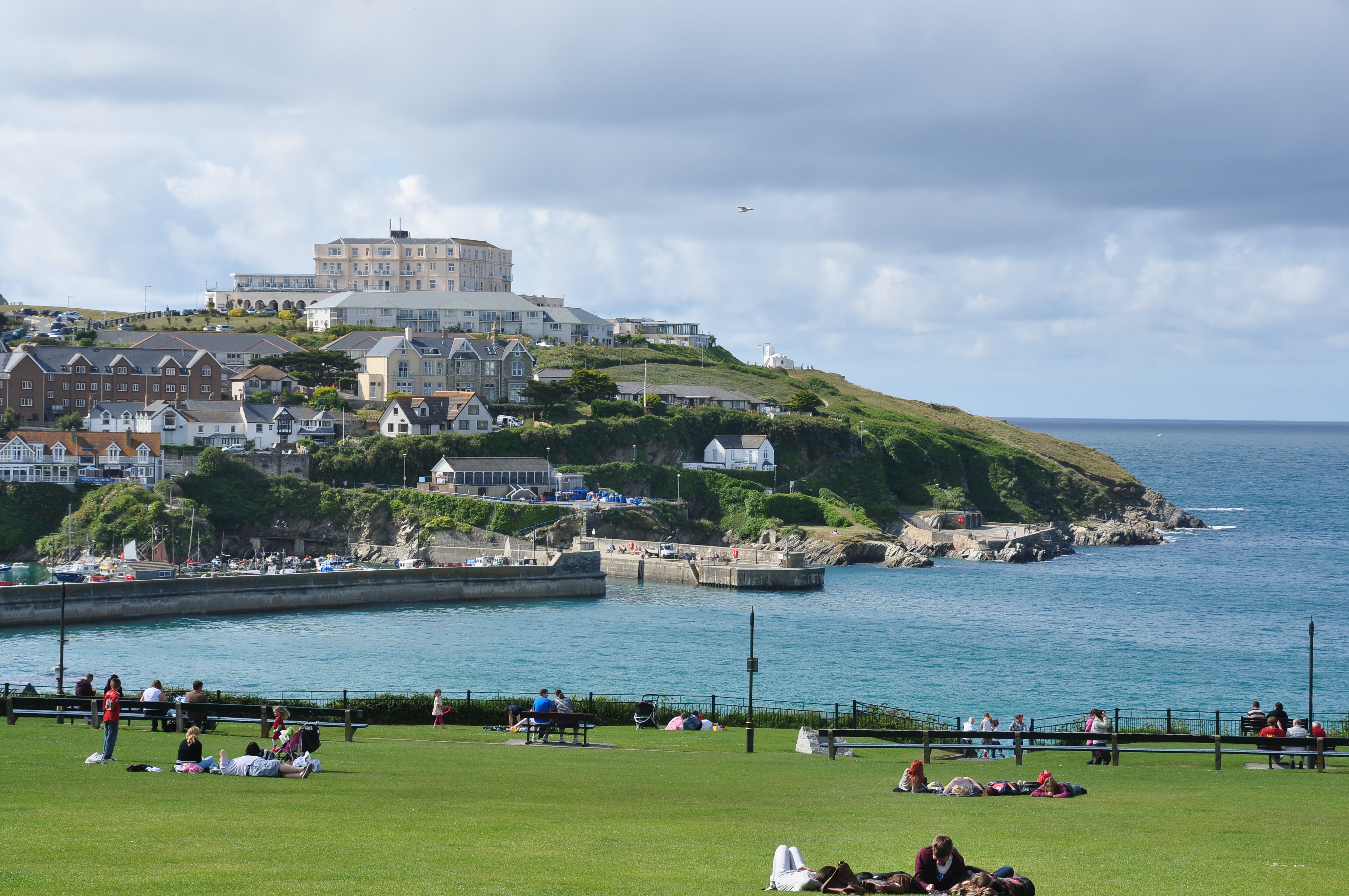 Newquay and the Cornwall coastline, home base for TR1C's electrical projects