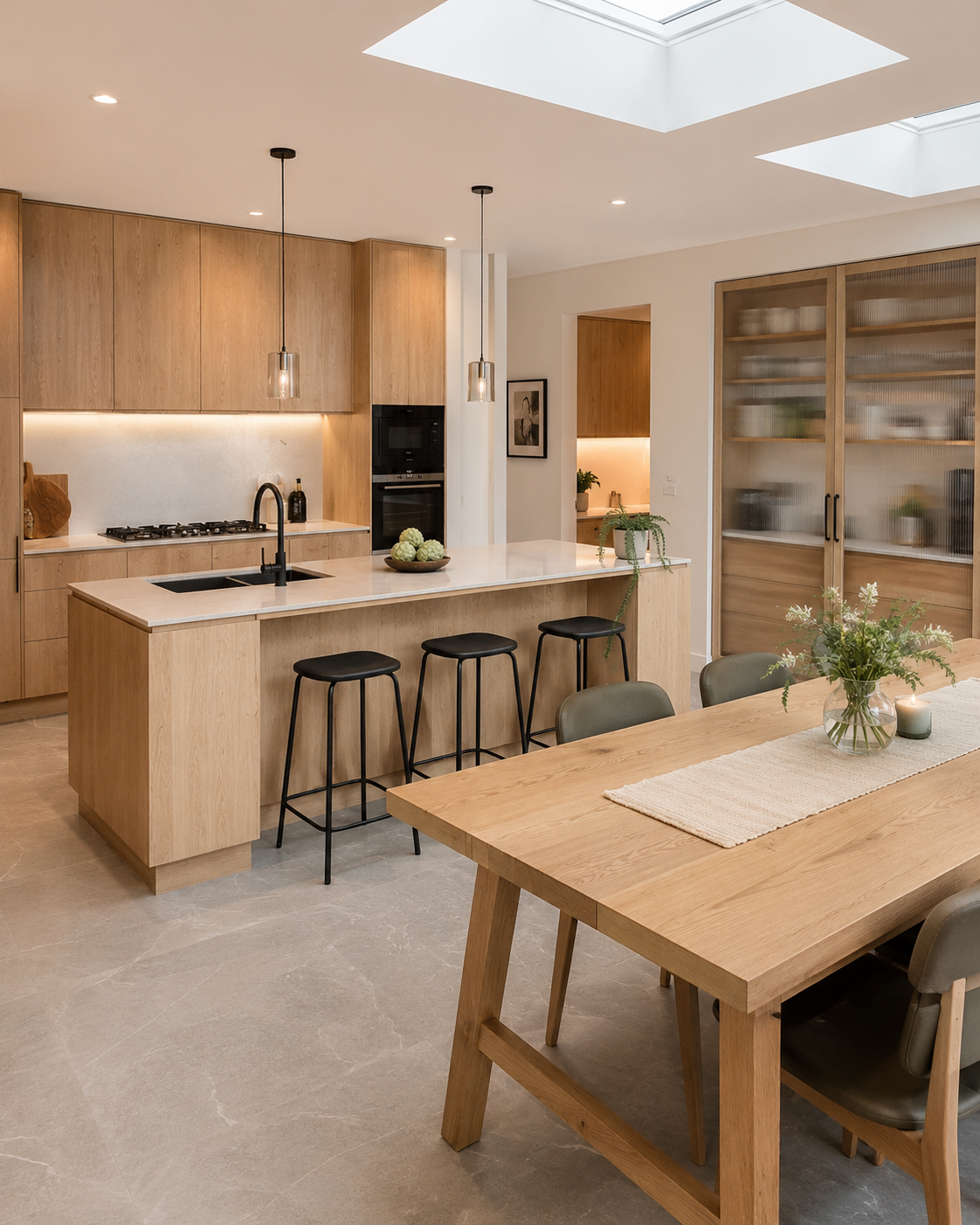 Kitchen electrical services in Cornwall by TR1C